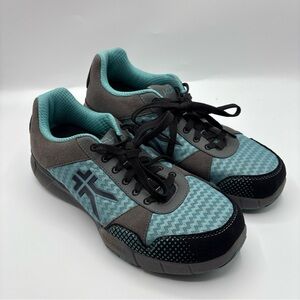 KURU Quantum Shoes Womens Size 9 Blue Gray Athletic Walking Comfort Sneakers